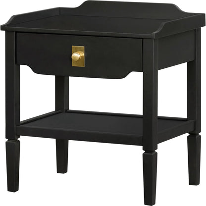 Doheny End Table by Becki Owens x Livabliss in painted. Made from mdf, rubber wood in a modern style.