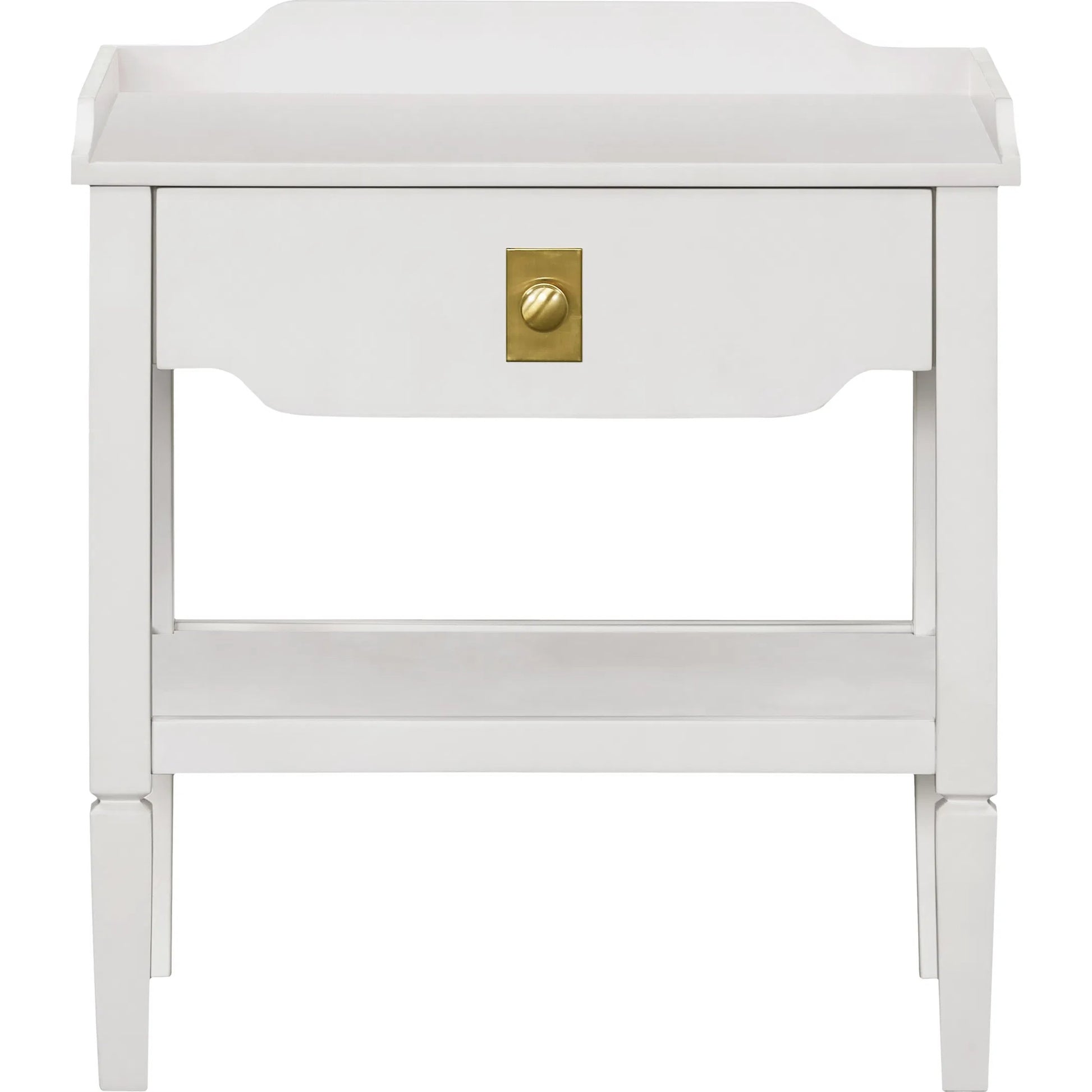 Doheny End Table by Becki Owens x Livabliss in painted. Made from mdf, rubber wood in a modern style.