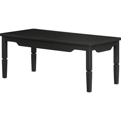 Doheny Coffee Table by Becki Owens x Livabliss in painted. Made from mdf, rubber wood in a modern style.