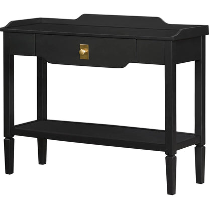 Doheny Console Table by Becki Owens x Livabliss in painted. Made from mdf, rubber wood in a modern style.
