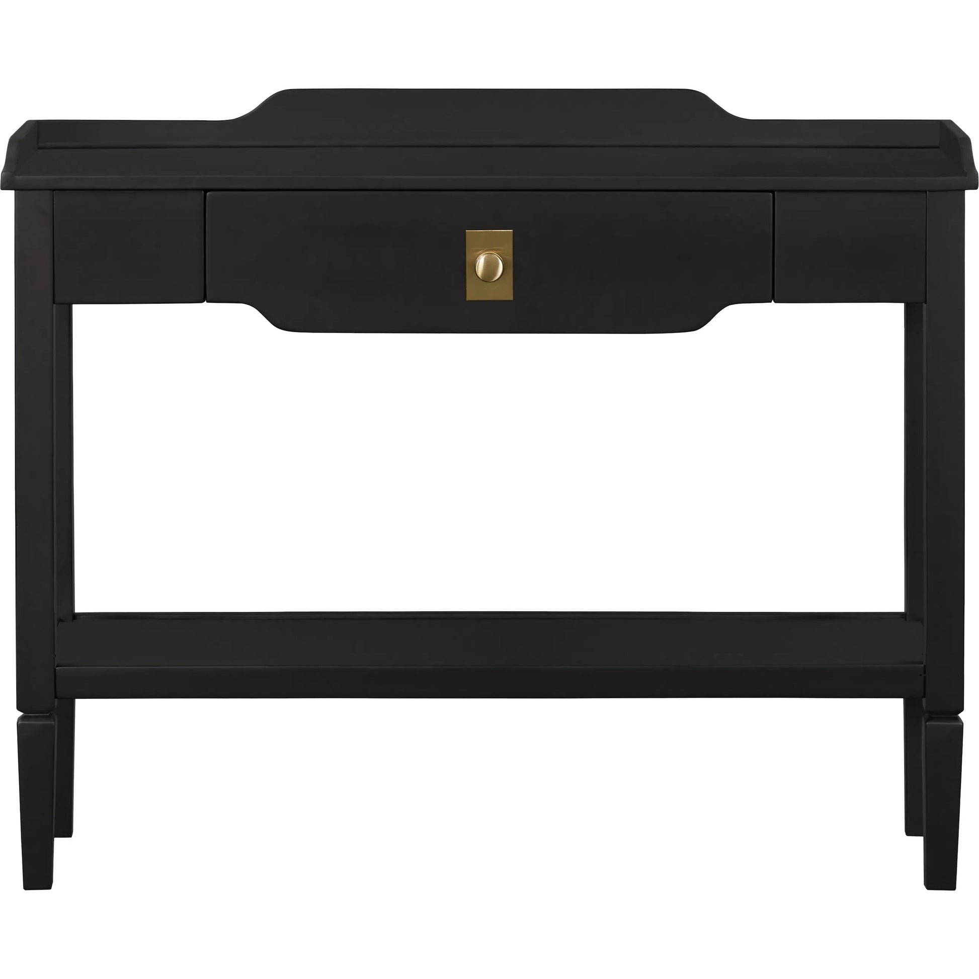 Doheny Console Table by Becki Owens x Livabliss in painted. Made from mdf, rubber wood in a modern style.