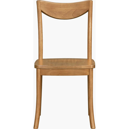 Del Ray Dining Chair (Set of 2) by Becki Owens x Livabliss in top: tan; base: tan and stained. Made from ash wood veneer, rubber wood in a transitional style.