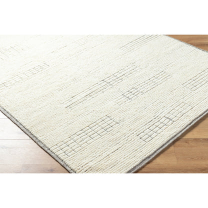 Davey BODV-2300 Rug by Becki Owens x Surya in light beige. Made from wool in a unique style.