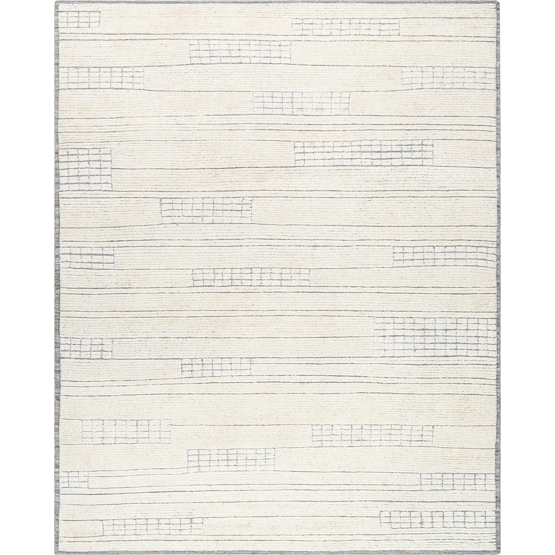 Davey BODV-2300 Rug by Becki Owens x Surya in light beige. Made from wool in a unique style.