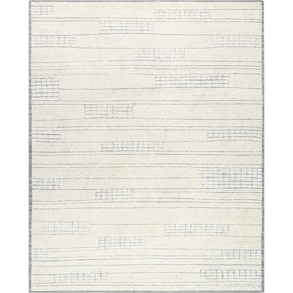 Davey BODV-2300 Rug by Becki Owens x Surya in light beige. Made from wool in a unique style.
