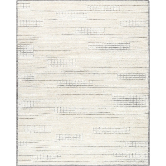 Davey Rug - 496731 by Becki Owens x Surya in light beige. Made from wool in a unique style.