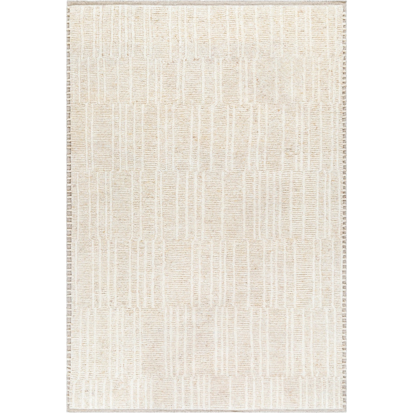000 SI-2099235,SI-2099236,SI-2099237 | Primary Silo | Davey BODV-2301 Rug by Becki Owens x Surya in beige, black. Made from wool in a unique style.