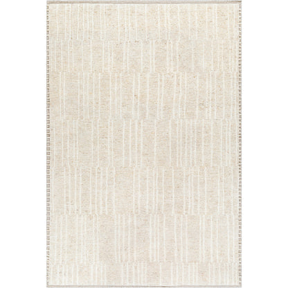 Davey BODV-2301 Rug by Becki Owens x Surya in beige, black. Made from wool in a unique style.