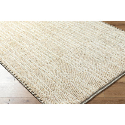 Davey BODV-2301 Rug by Becki Owens x Surya in beige, black. Made from wool in a unique style.
