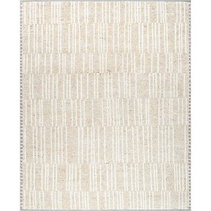 Davey BODV-2301 Rug by Becki Owens x Surya in beige, black. Made from wool in a unique style.