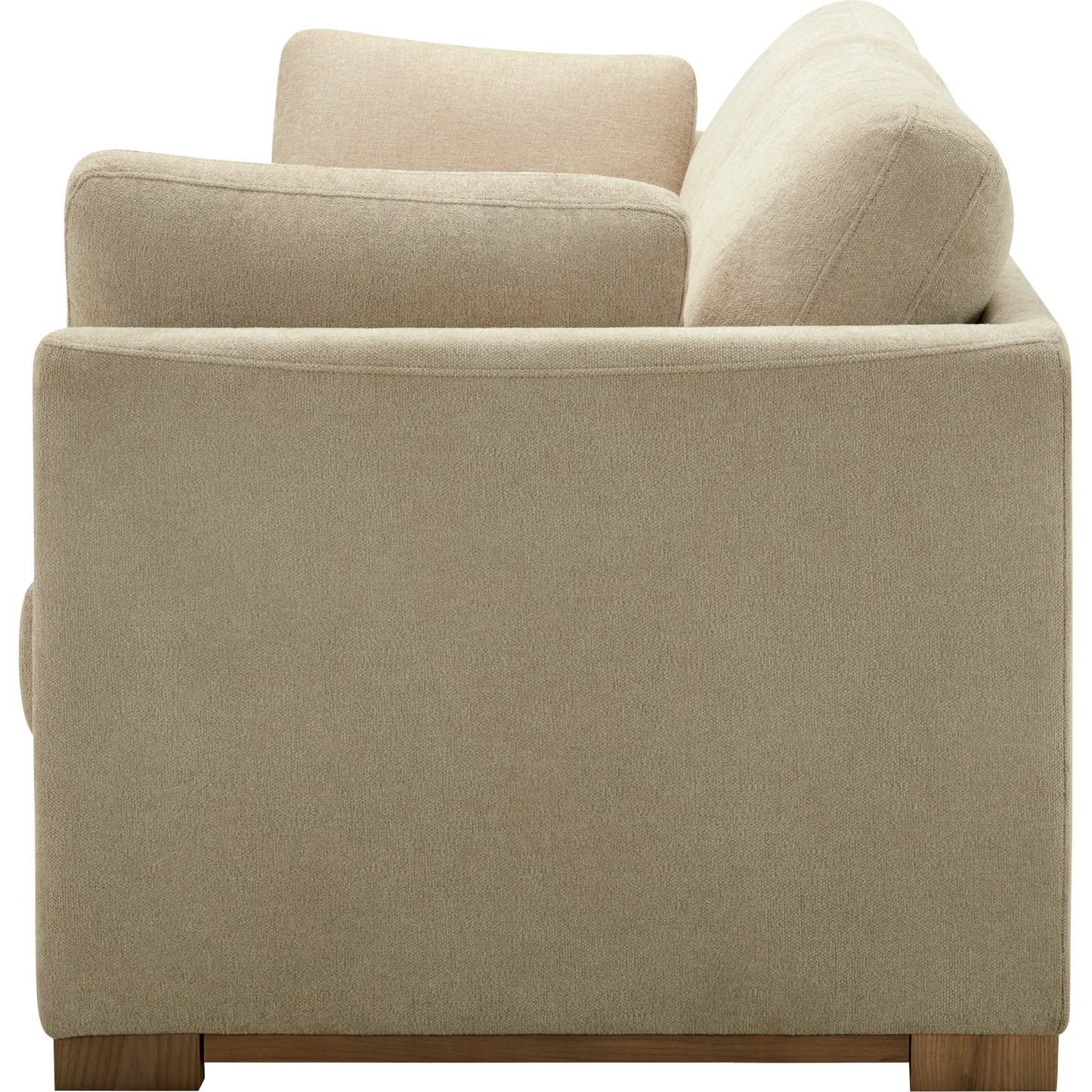 003 SI-2258739 | Additional Silo | Elmar Sofa by Becki Owens x Surya in beige and ash. Made from polyester, plywood, foam, dacron in a transitional style.