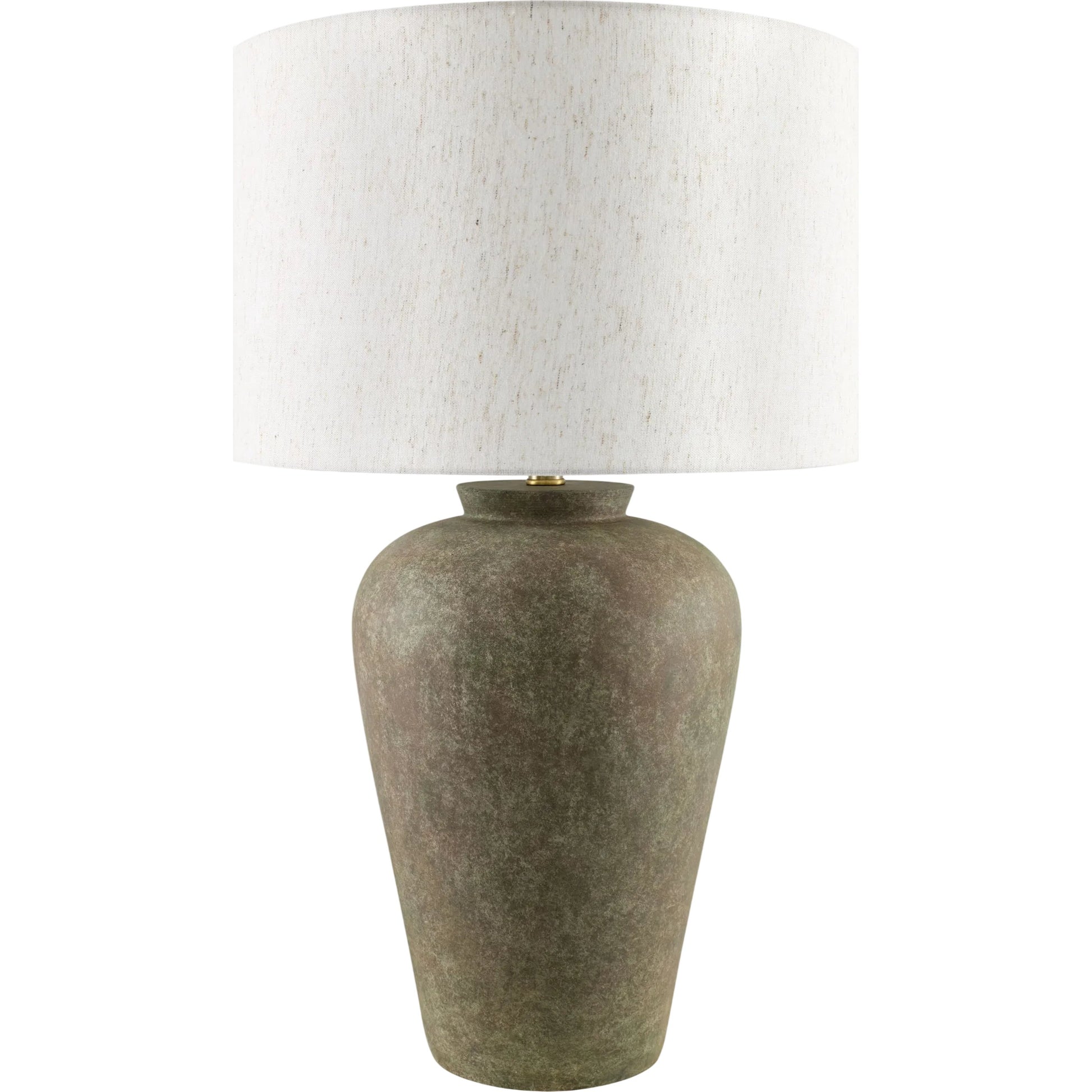 Encina Accent Table Lamp by Becki Owens x Livabliss in painted. Made from cement, linen, polyester, resin in a unique style.