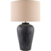 Encina Accent Table Lamp by Becki Owens x Livabliss in painted. Made from cement, linen, polyester, resin in a unique style.
