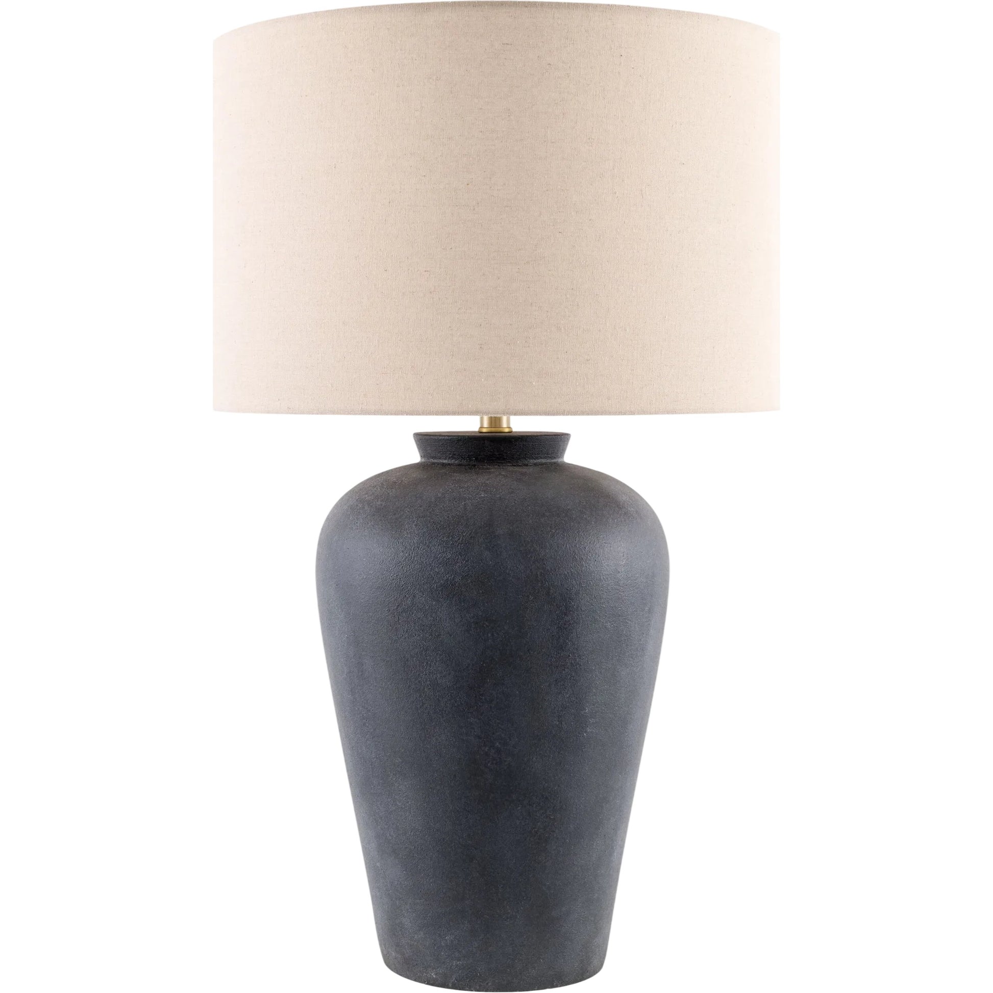 Encina Accent Table Lamp by Becki Owens x Livabliss in painted. Made from cement, linen, polyester, resin in a unique style.