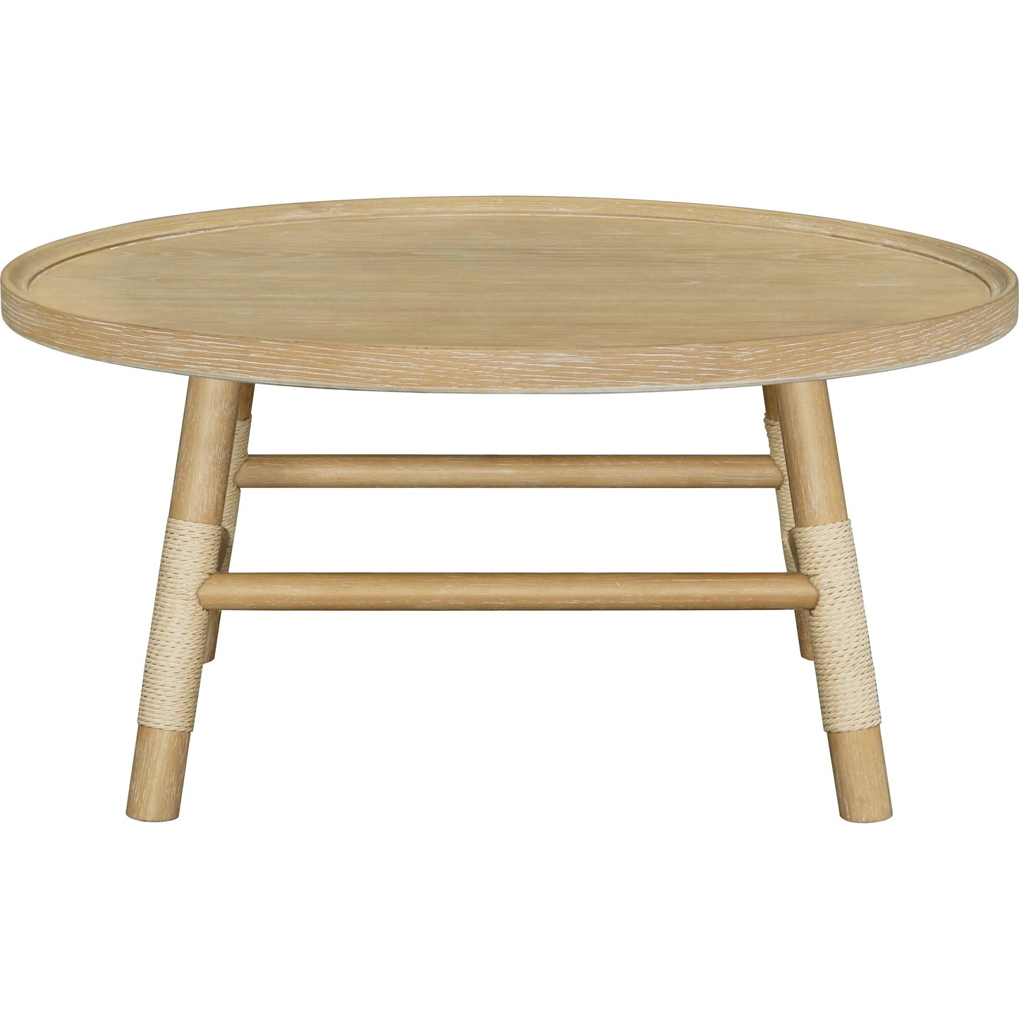 001 SI-2258423 | Primary Silo | Esmarca Coffee Table by Becki Owens x Livabliss in brown and driftwood. Made from ash wood veneer, rubber wood in a transitional style.