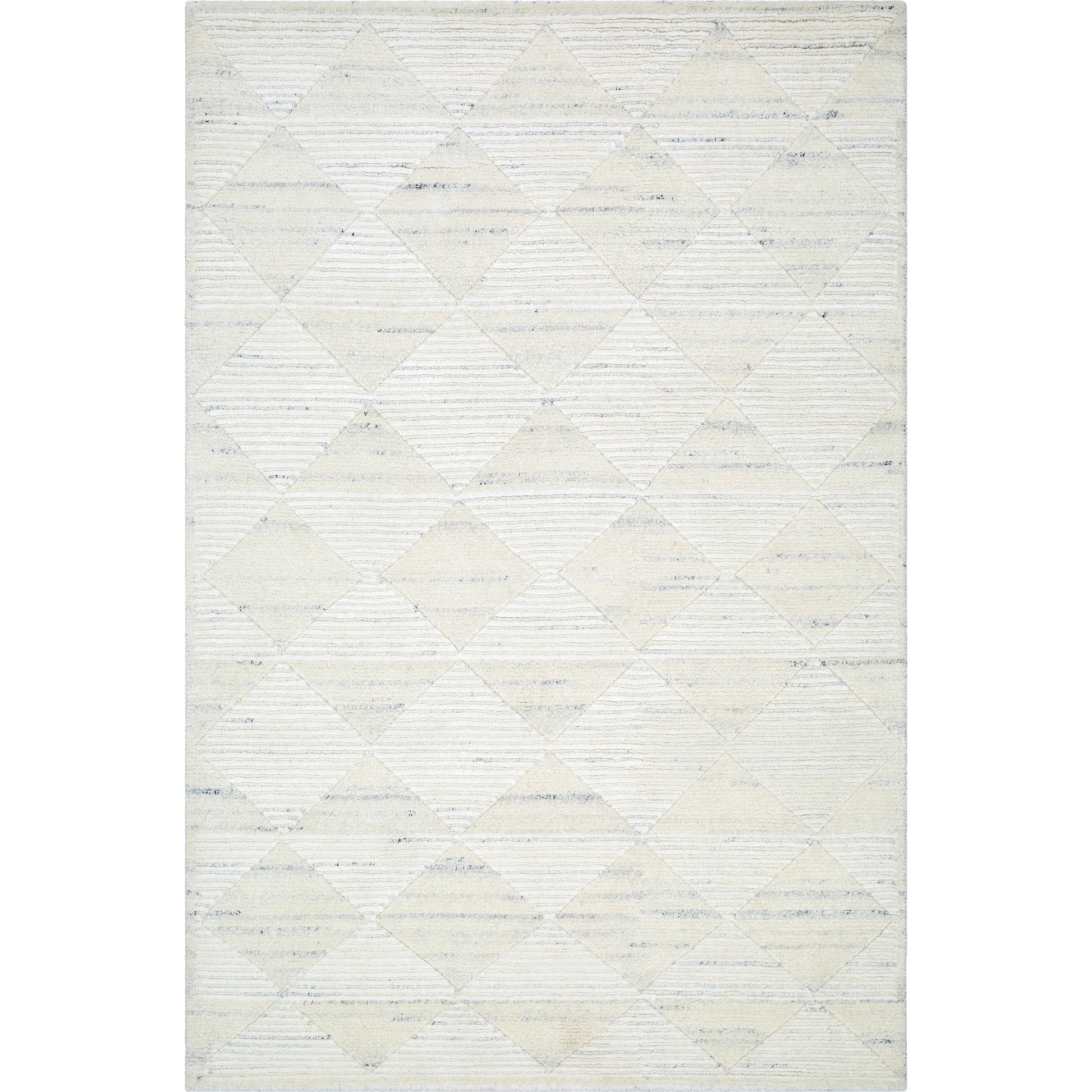 Gina Rug - 496433 by Becki Owens x Surya in ivory, black. Made from face: 75% wool, 25% viscose, warp: 100% cotton in a unique style.