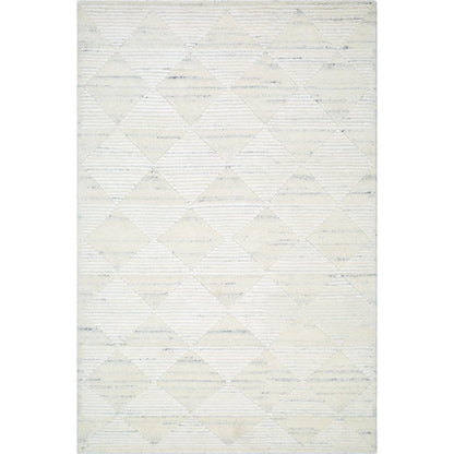 Gina Rug - 496433 by Becki Owens x Surya in ivory, black. Made from face: 75% wool, 25% viscose, warp: 100% cotton in a unique style.