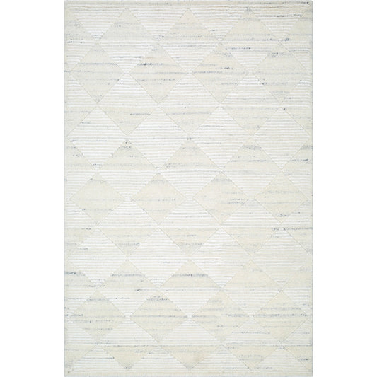 Gina Rug - 496433 by Becki Owens x Surya in ivory, black. Made from face: 75% wool, 25% viscose, warp: 100% cotton in a unique style.