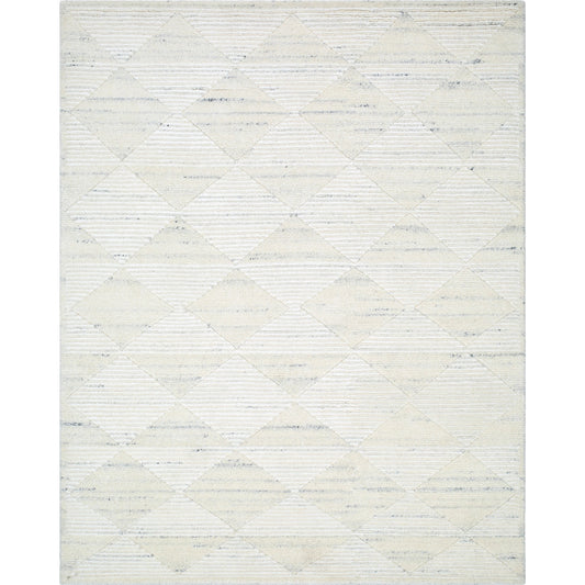 Gina Rug - 496433 by Becki Owens x Surya in ivory, black. Made from face: 75% wool, 25% viscose, warp: 100% cotton in a unique style.
