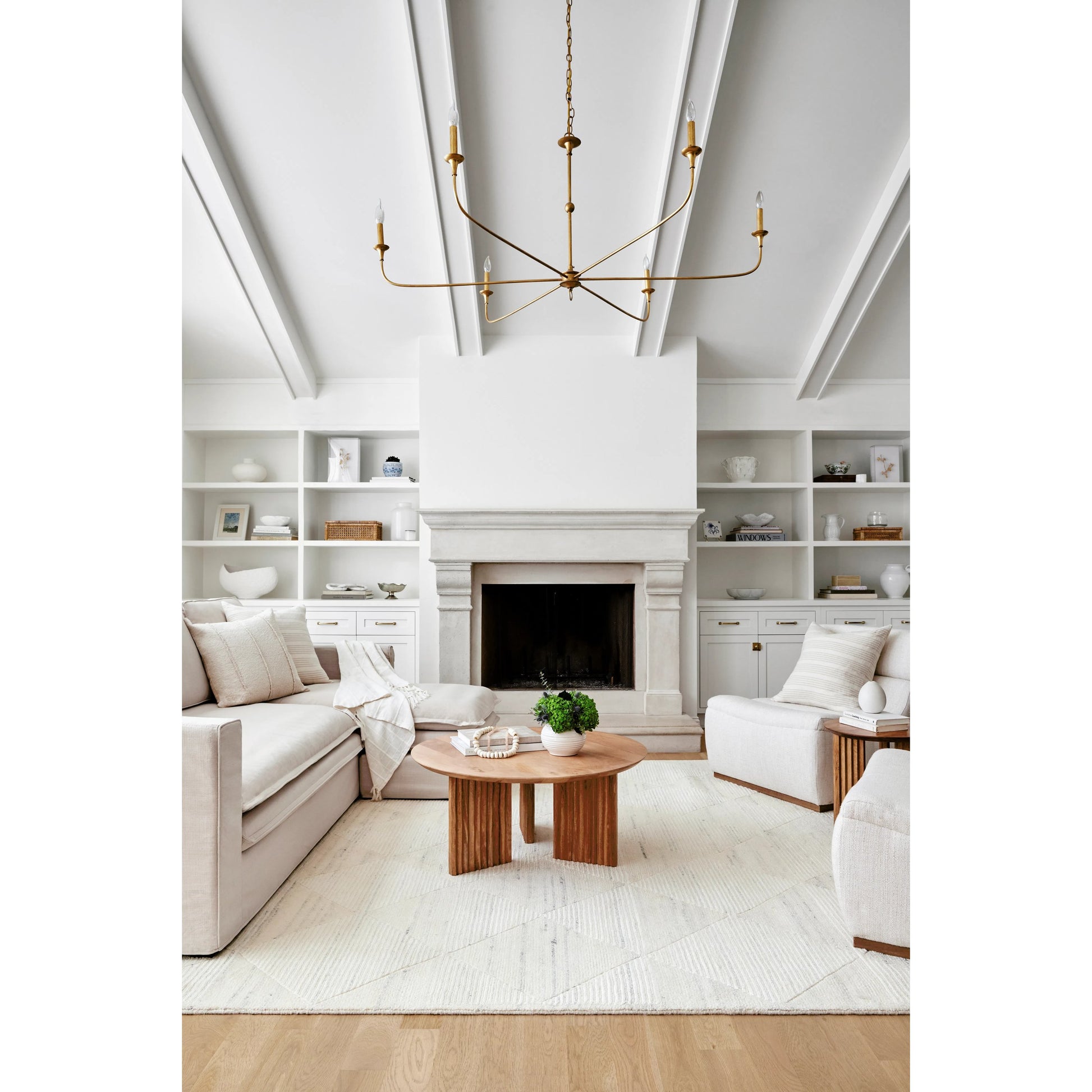 Gina Rug - 496433 by Becki Owens x Surya in ivory, black. Made from face: 75% wool, 25% viscose, warp: 100% cotton in a unique style.