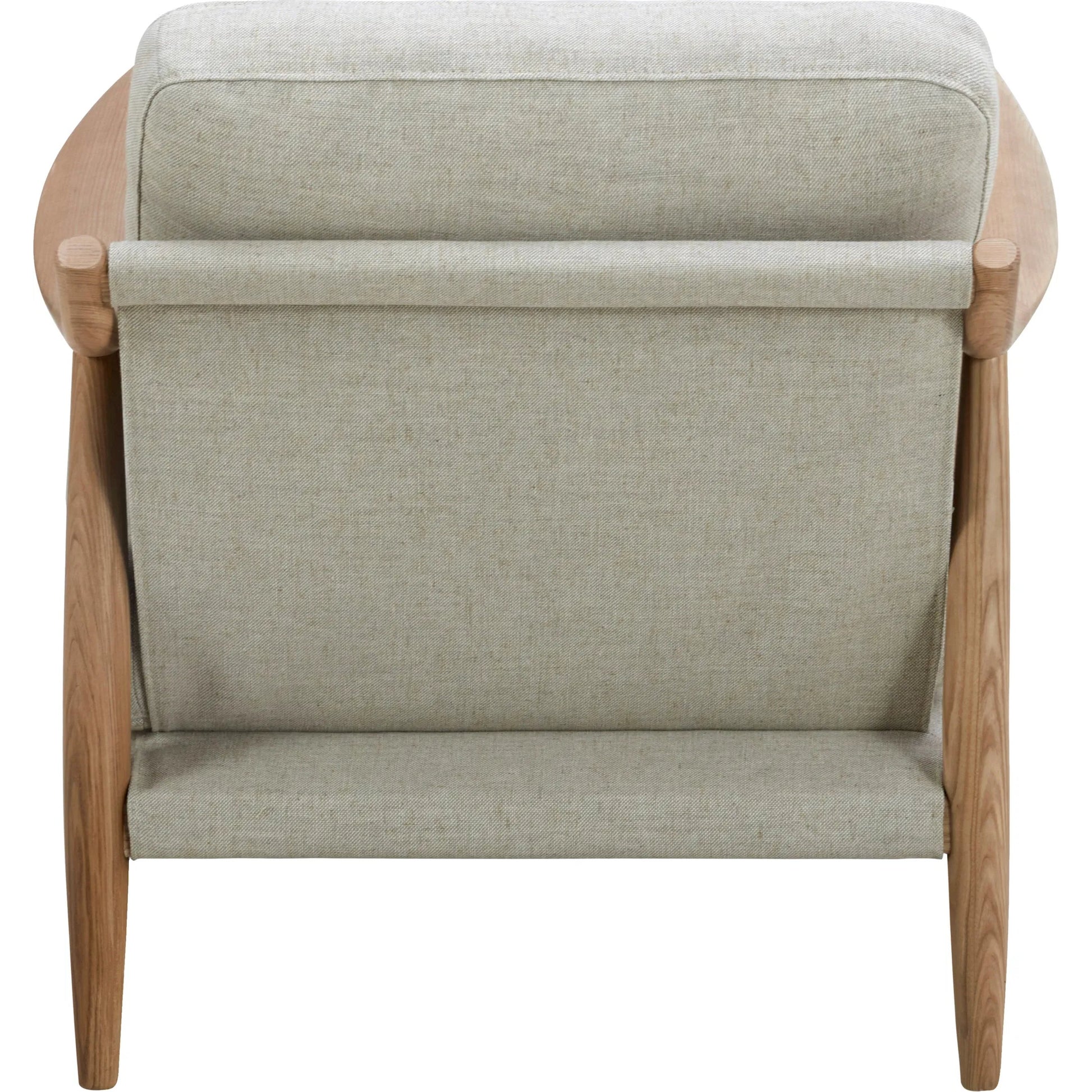 Gaviota Accent Chair by Becki Owens x Surya in ash. Made from unique in a transitional style.