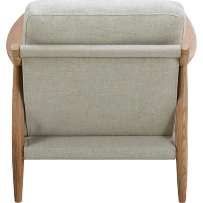Gaviota Accent Chair by Becki Owens x Surya in ash. Made from unique in a transitional style.