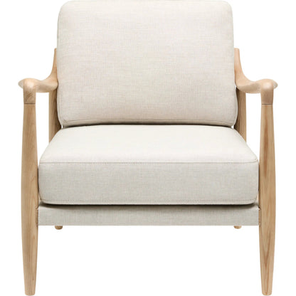 Gaviota Accent Chair by Becki Owens x Surya in ash. Made from unique in a transitional style.