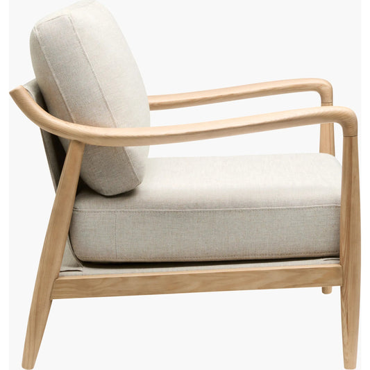 Gaviota Accent Chair by Becki Owens x Surya in ash. Made from unique in a unique style.