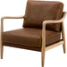 Gaviota Accent Chair by Becki Owens x Surya in ash. Made from unique in a transitional style.