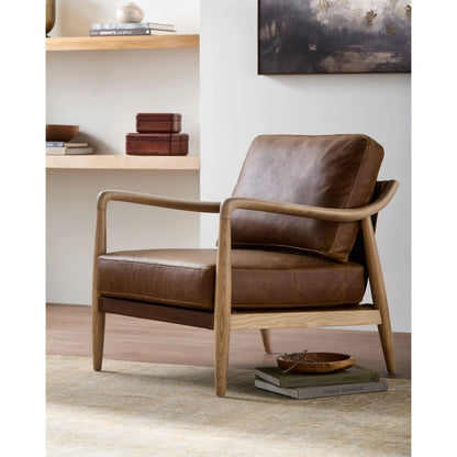 Gaviota Accent Chair by Becki Owens x Surya in ash. Made from unique in a transitional style.