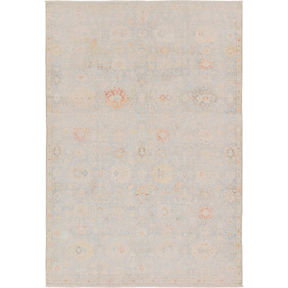 Boheme BOH28 Rug by Jaipur Living in light blue, cream. Made from 78% cotton, 22% polyester in a unique style.