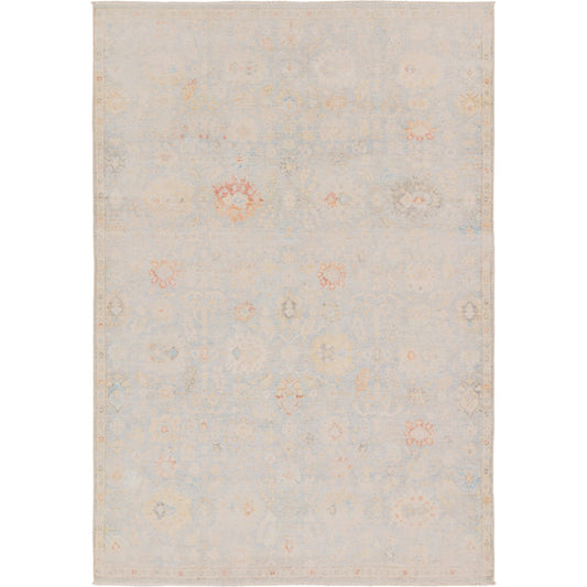 Boheme BOH28 Rug by Jaipur Living in light blue, cream. Made from 78% cotton, 22% polyester in a unique style.