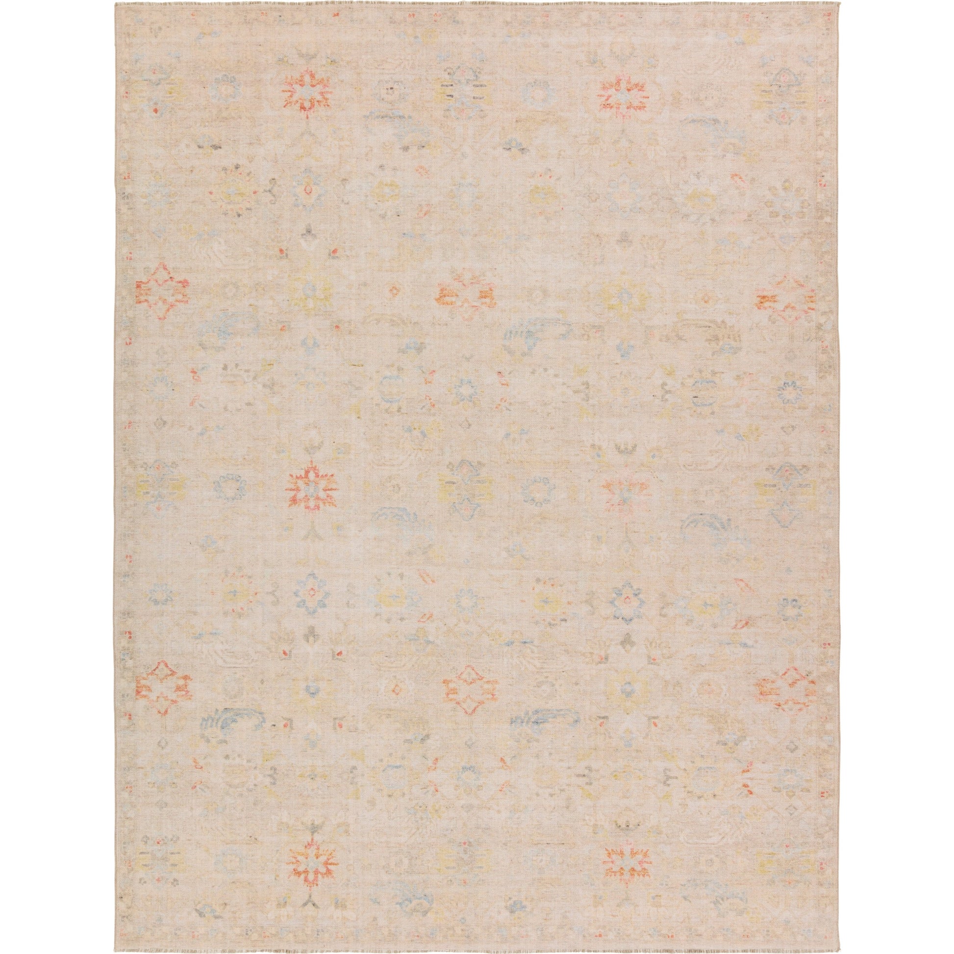 Boheme BOH30 Rug by Jaipur Living in cream, blue. Made from 78% cotton, 22% polyester in a unique style.