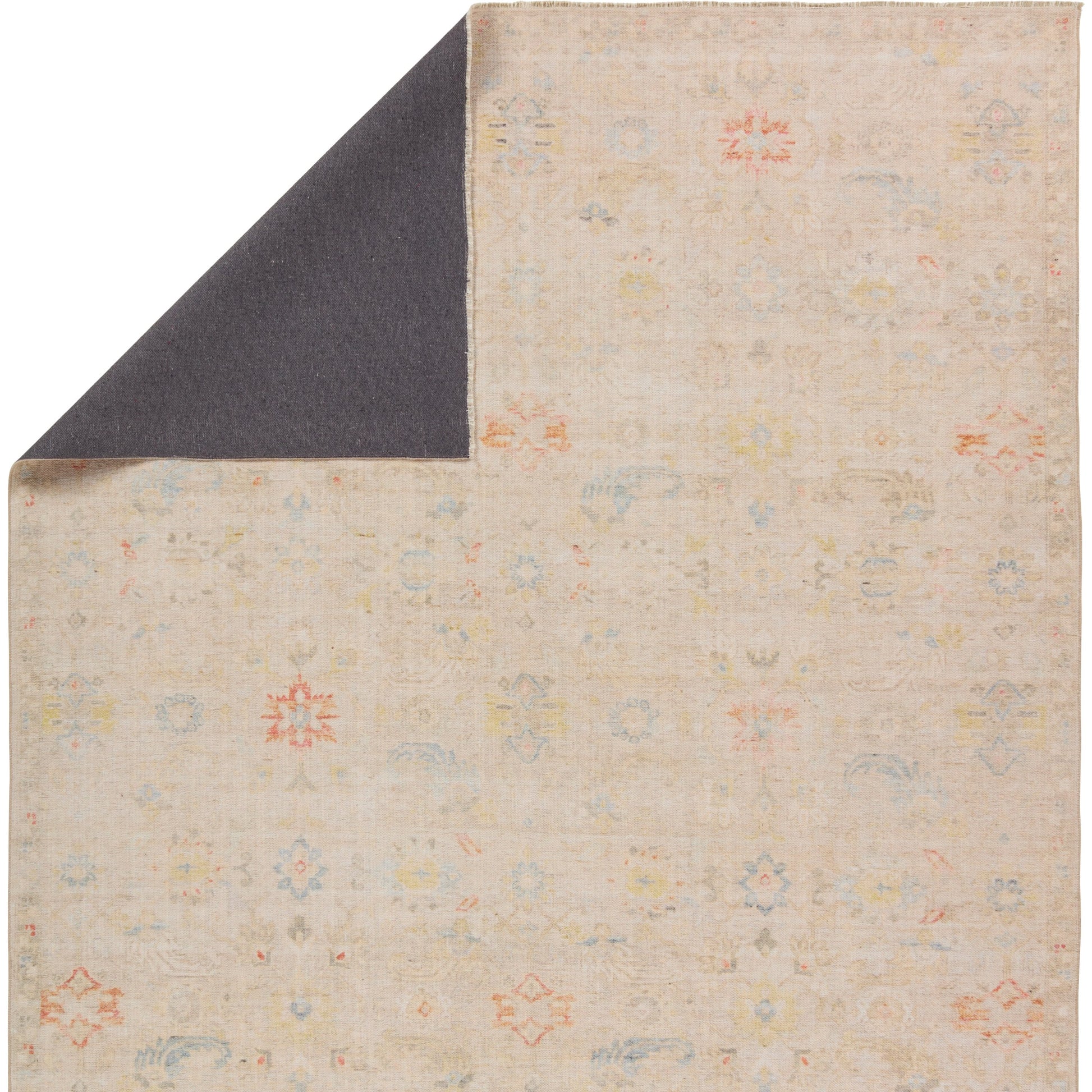 Boheme BOH30 Rug by Jaipur Living in cream, blue. Made from 78% cotton, 22% polyester in a unique style.