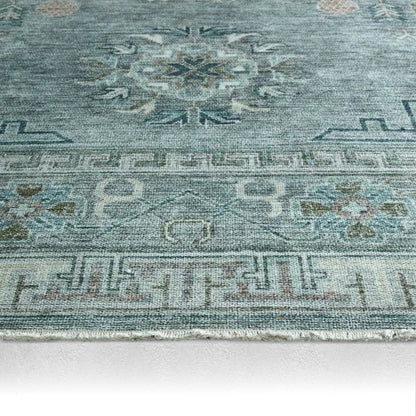 Boheme BOH33 Rug by Jaipur Living in gray, blue. Made from 78% cotton, 22% polyester in a unique style.
