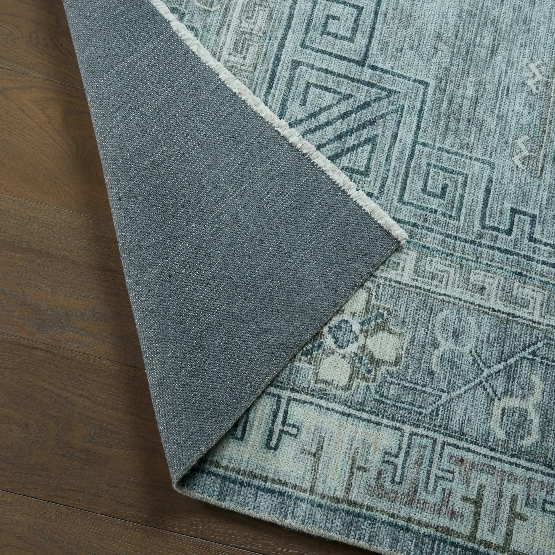 Boheme BOH33 Rug by Jaipur Living in gray, blue. Made from 78% cotton, 22% polyester in a unique style.