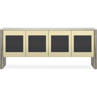 Sojourn Sideboard by Caracole in whisper of gold. Made from unique in a unique style.