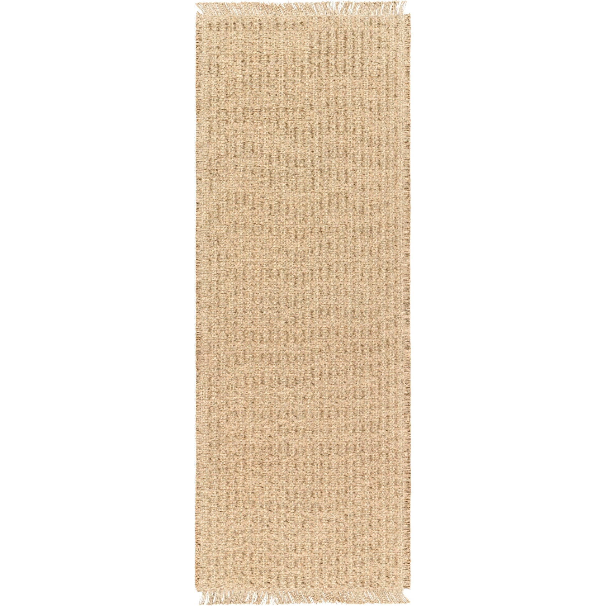 Kimi Rug - 490475 by Becki Owens x Livabliss in light brown. Made from face: 100% jute, warp: 100% jute in a unique style.
