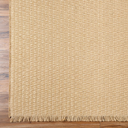 Kimi Rug - 490475 by Becki Owens x Livabliss in light brown. Made from face: 100% jute, warp: 100% jute in a unique style.
