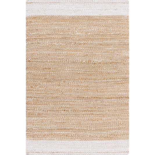 Kamey Rug - 496004 by Becki Owens x Livabliss in beige, sandstone, ivory. Made from jute in a unique style.