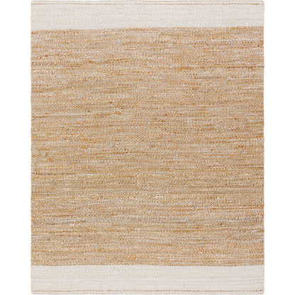 Kamey BOKY-2300 Rug by Becki Owens x Livabliss in beige, sandstone, ivory. Made from jute in a unique style.