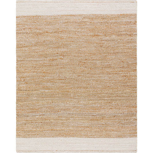 Kamey Rug - 496004 by Becki Owens x Livabliss in beige, sandstone, ivory. Made from jute in a unique style.