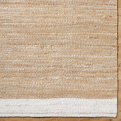 Kamey Rug - 496004 by Becki Owens x Livabliss in beige, sandstone, ivory. Made from jute in a unique style.
