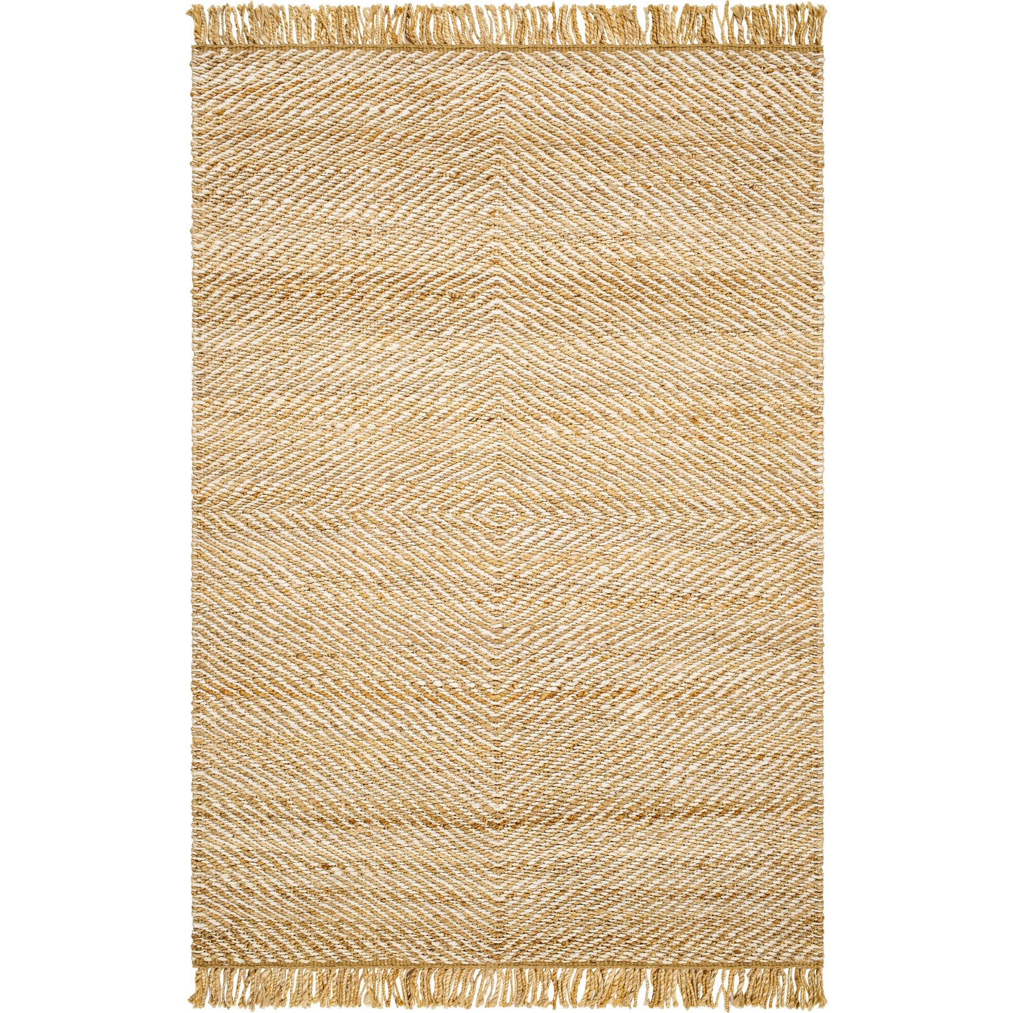 001 SI-2138330,SI-2138331,SI-2138333 | Primary Silo | Kamey BOKY-2304 Rug by Becki Owens x Livabliss in beige, wheat, ivory. Made from jute in a unique style.