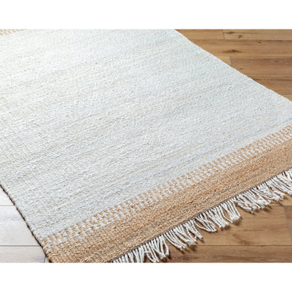 Kamey Rug - 496935 by Becki Owens x Livabliss in ivory, tan. Made from face: 100% jute, warp: 100% jute in a unique style.