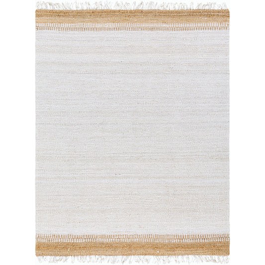 Kamey Rug - 496935 by Becki Owens x Livabliss in ivory, tan. Made from face: 100% jute, warp: 100% jute in a unique style.