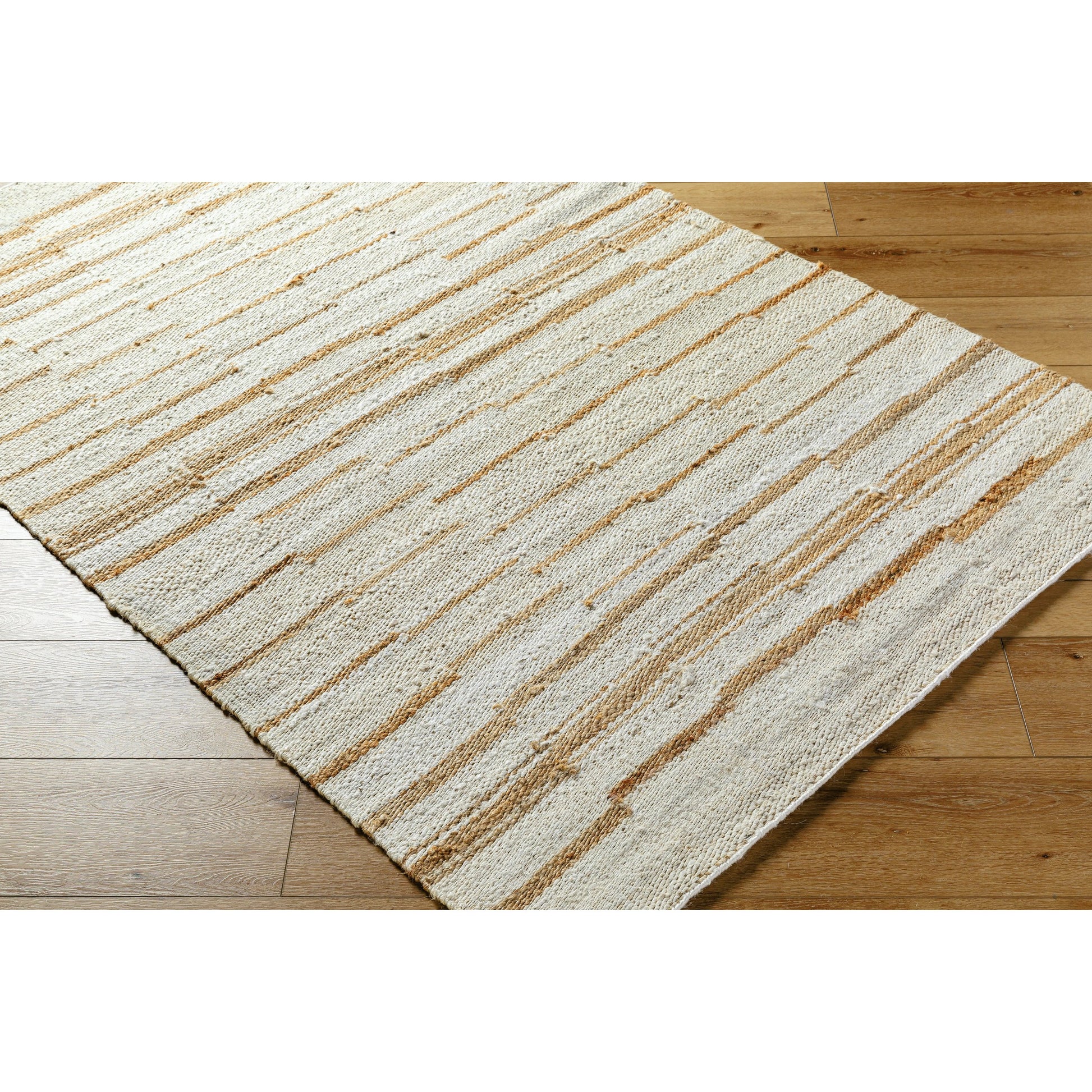 Kamey Rug - 496942 by Becki Owens x Livabliss in ivory, sandstone, wheat, beige, taupe. Made from jute in a unique style.