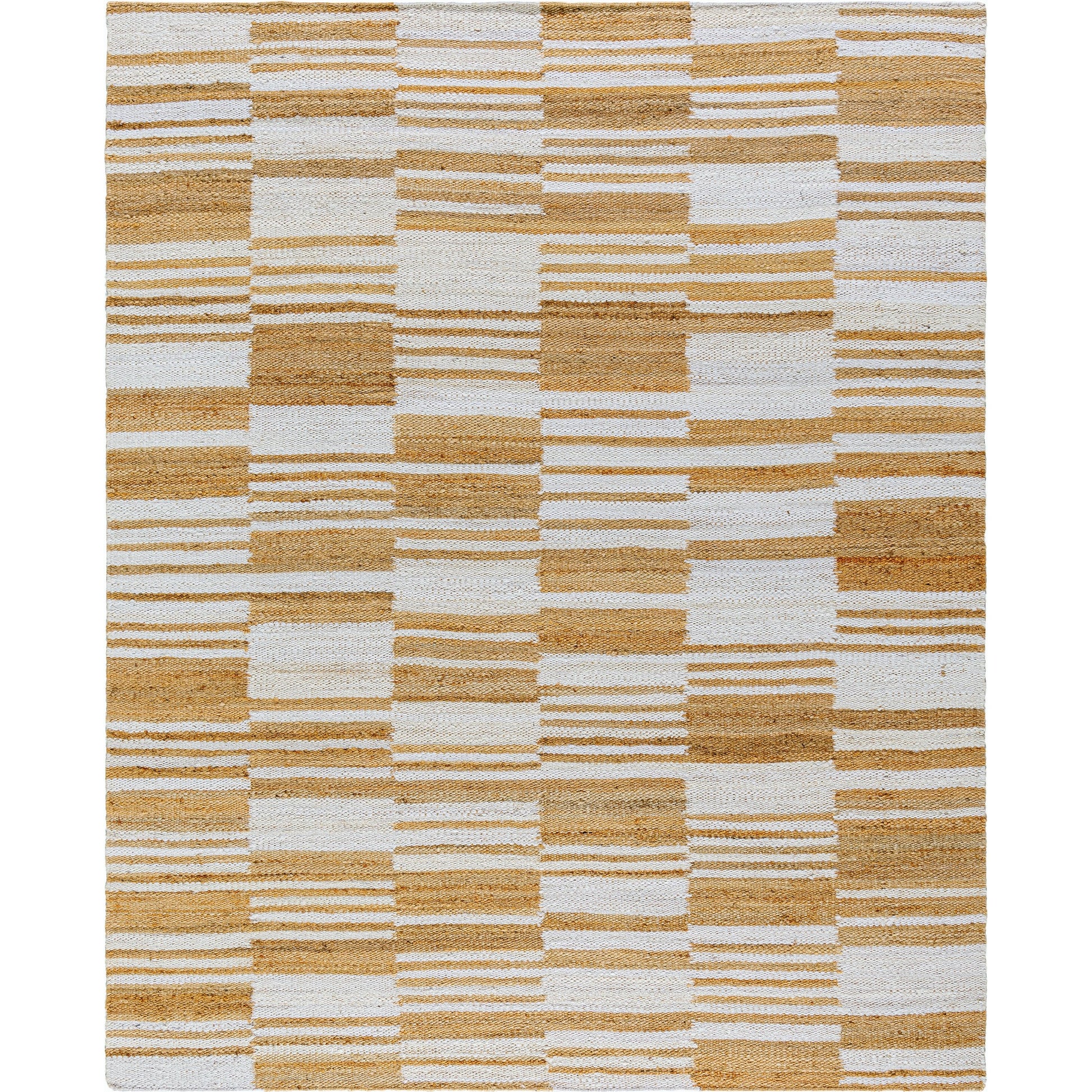 Kamey Rug - 496949 by Becki Owens x Livabliss in pearl, camel, tan, natural. Made from jute in a unique style.