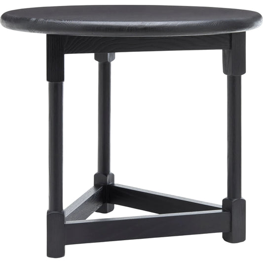 Leandro End Table by Becki Owens x Surya. Made from oak in a unique style.