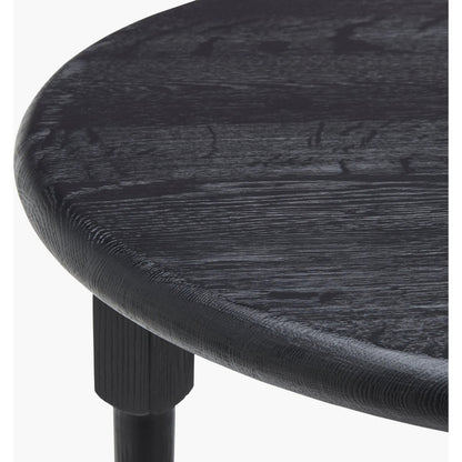 Leandro End Table by Becki Owens x Surya. Made from oak in a modern style.